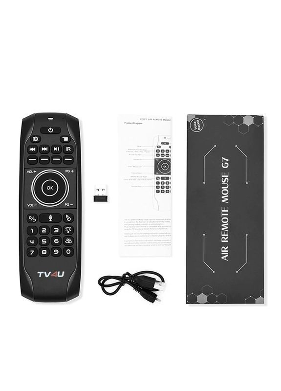 G7v PRO UKR Аеромиша з підсвічуванням, мініклавіатурою і голосовим управлінням TV4U (341326269)