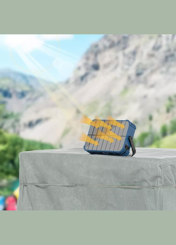 УМБ із сонячною панеллю та кемпінговим ліхтарем на 28 LED DN53 30000 mAh QC3.0+PD18W Wireless Solar Samsung (324068350)