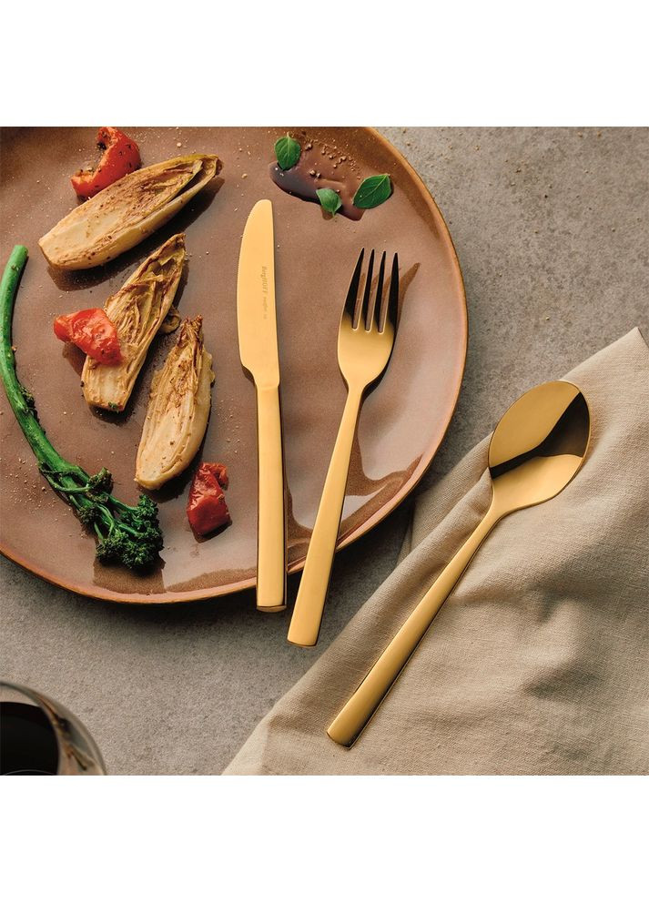 Набір столових приладів Pure Gold 3 пр 8501917 BergHoff (367583668)