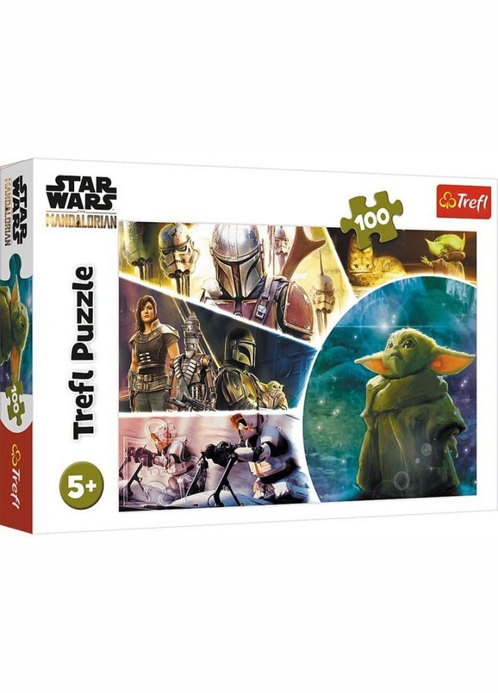 Пазл Зоряні війни: Мандалорець. Малюк Йода. Lucasfilm Star Wars (100 ел.) 16413 ( ) Trefl (328944781)