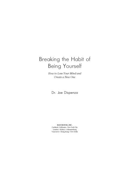 Книга - Джо Диспенза (9786175480939) BookChef Позбудься звички бути собою. Зміни власне мислення (366660345)