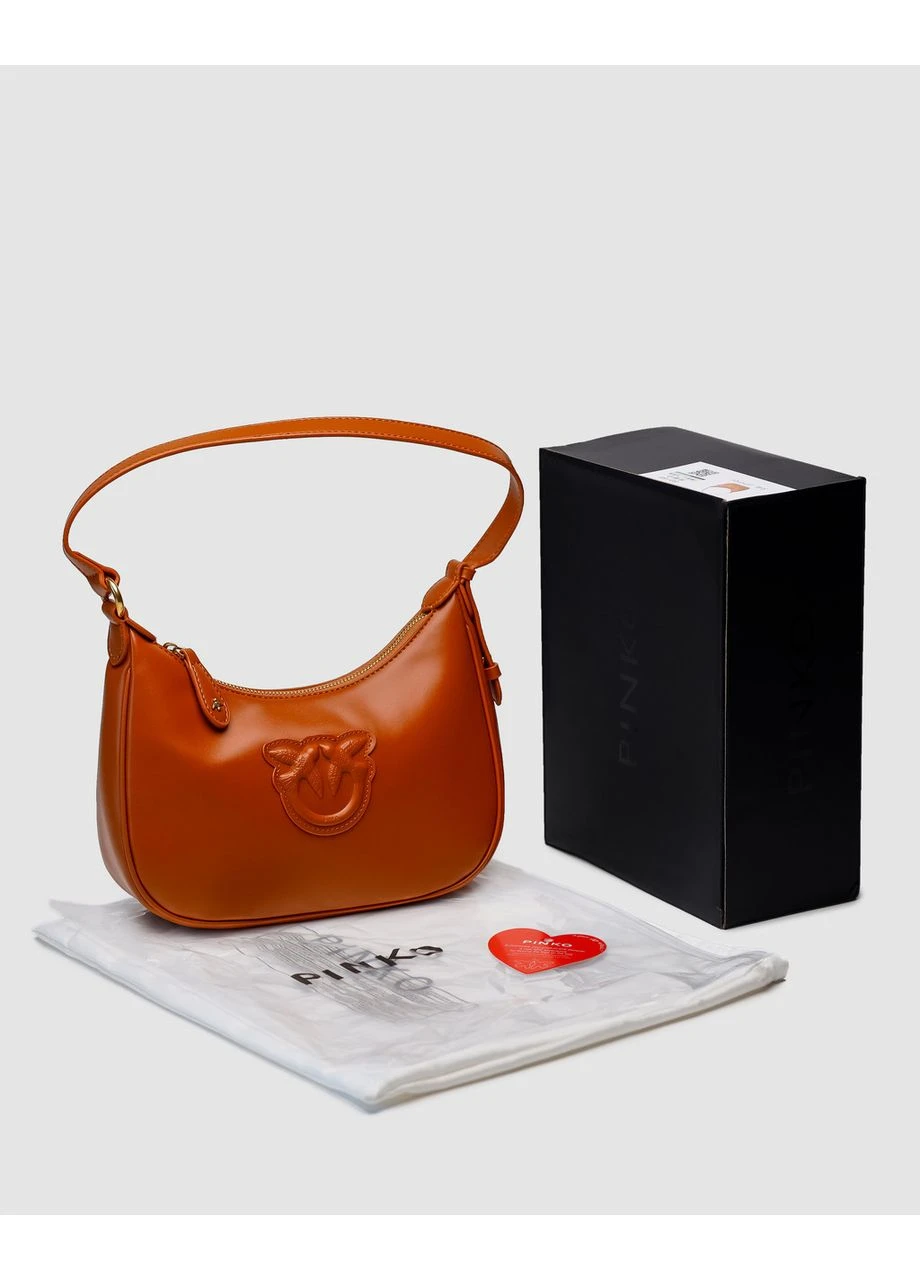 Женская сумка Half Moon Bag Simply Ginger With Leather Buckle No Brand (402817157)