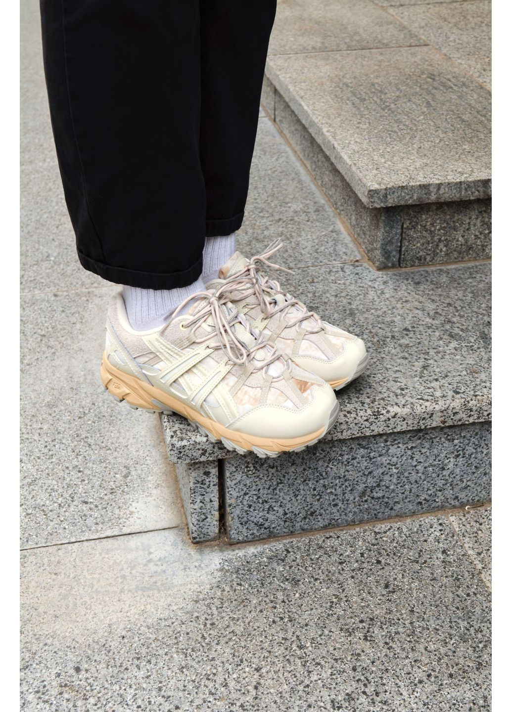 КРОСІВКИ ЖІНОЧІ ASICS GEL SONOMA 15-50 WHITE АСІКС ГЕЛЬ СОНОМА No Brand білі демісезони (368856075)