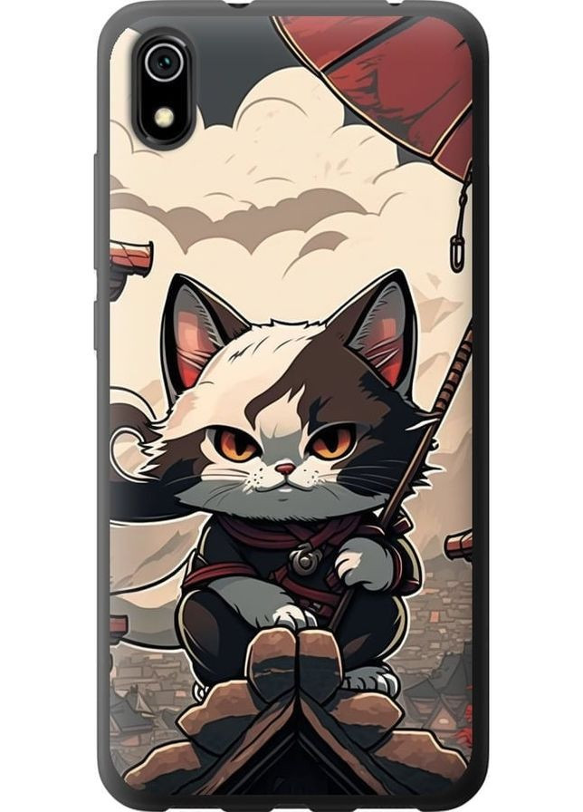 2D пластиковый чехол 'Япония - кот на крыше' для Endorphone Xiaomi Redmi 7A (278237040)