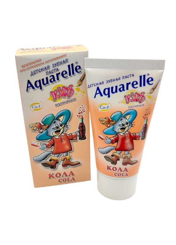 Зубная паста Акварель Kids Колесо 50 мл. 3386 STS Cosmetics (340110744)