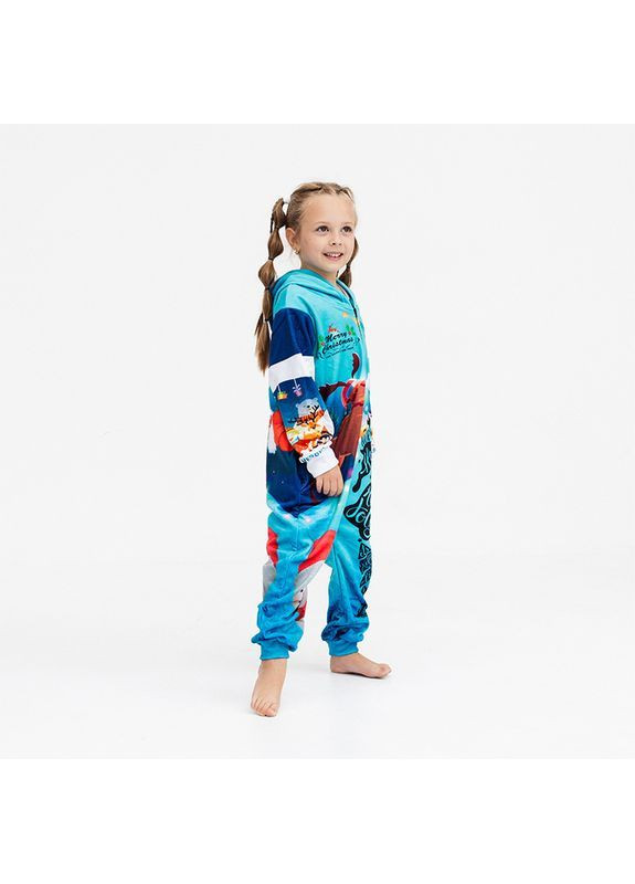 Комбинированная всесезон кигуруми «новогодняя история» комбинезон No Brand