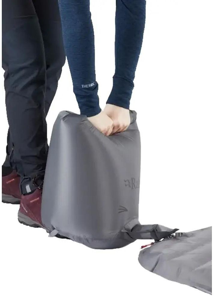 Килимок надувний Ultrasphere 4.5 Long Wide Dark Pewter Rab (360238347)