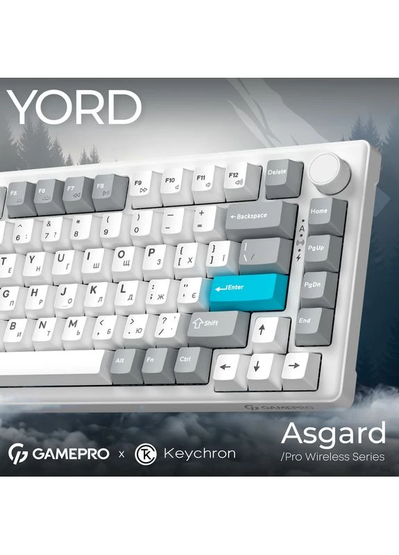 Беспроводная механическая клавиатура Asgard Yord (MK266WH) GAMEPRO (377735918)