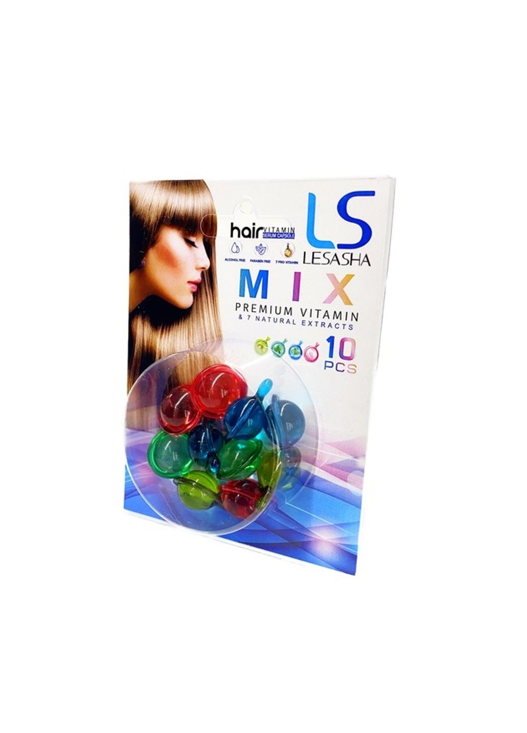 Капсулы для волос Hair Serum Vitamin MIX 10 шт Lesasha (341677773)
