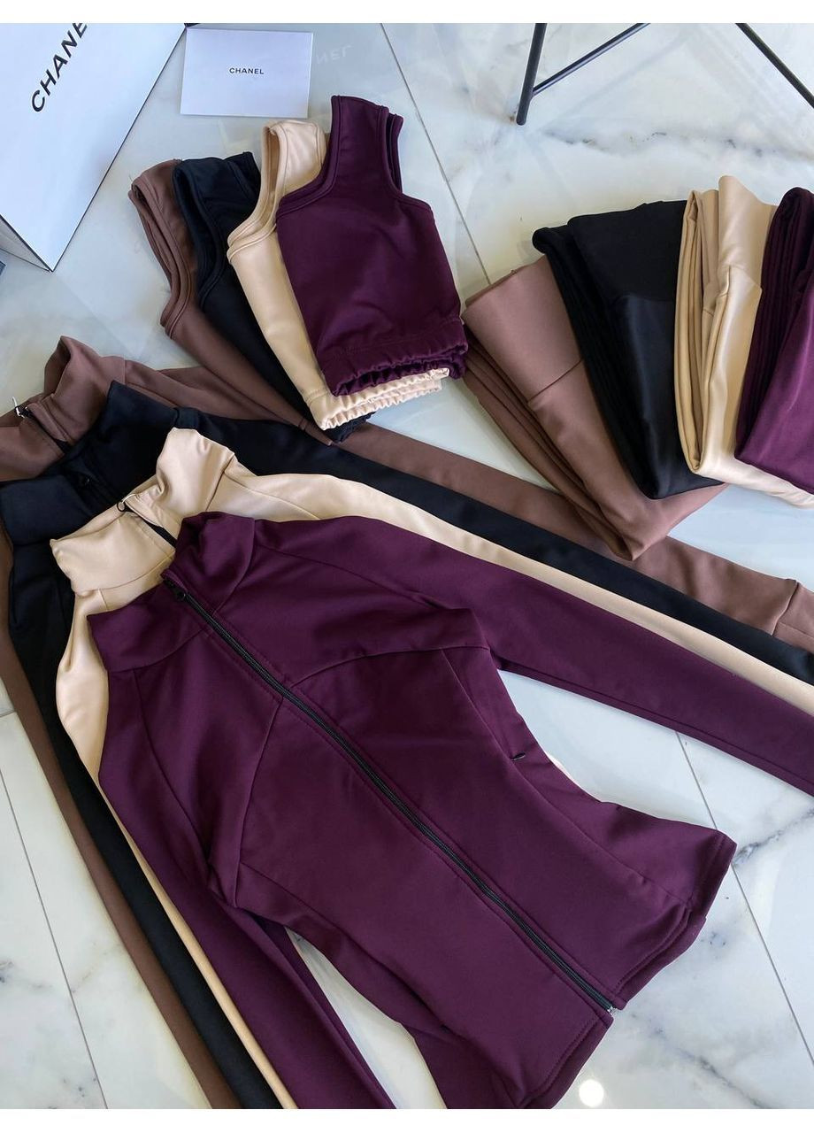 Жіночий утеплений комплект 3в1 No Brand (372515693)