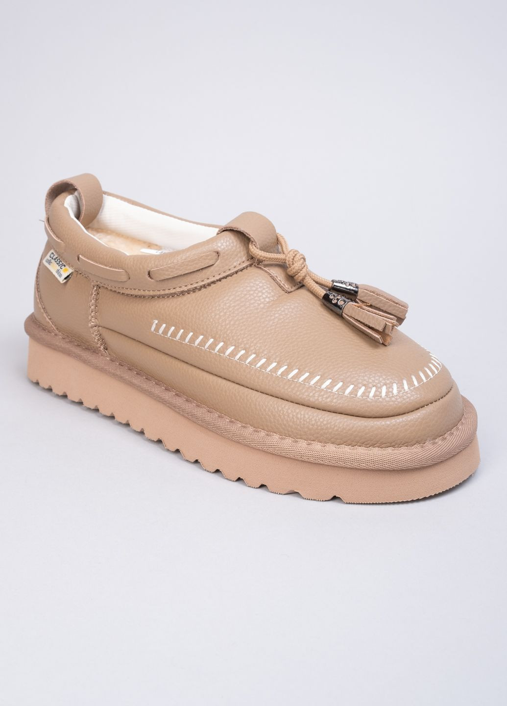 Угги женские 5851-1 бежевые 344443 Power (303509340)