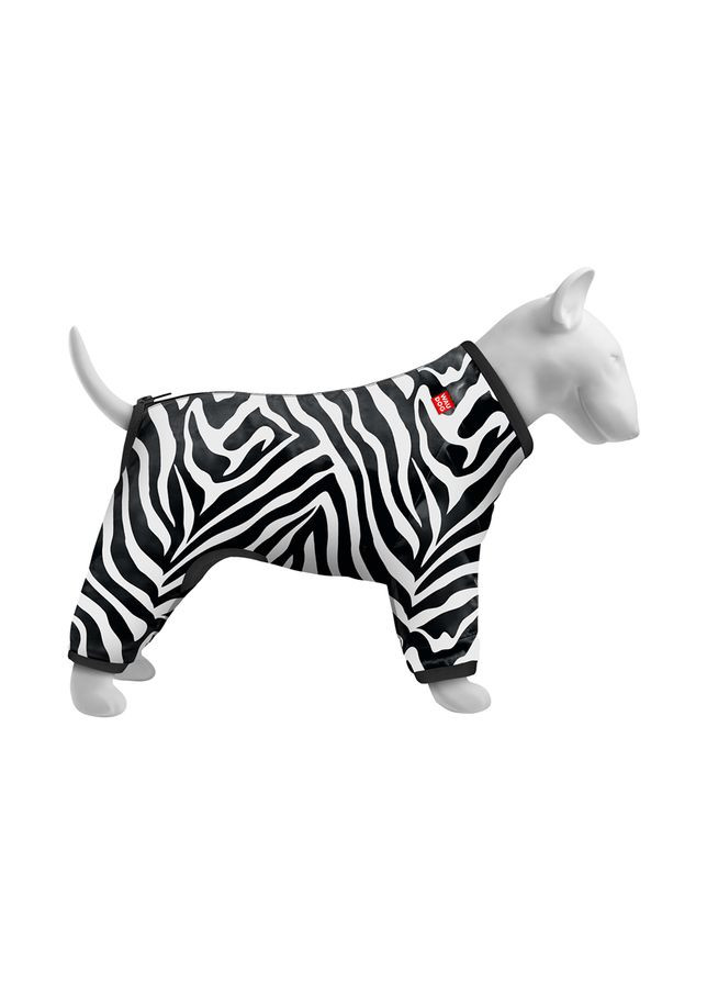 Вітровка для собак Clothes, малюнок "Зебра",, В 47-51 см, С 35-39 см WAUDOG (365874295)