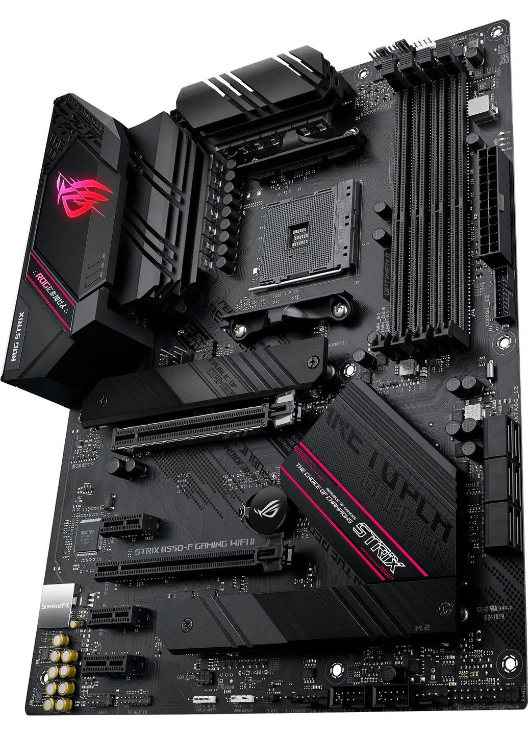 Материнская плата ROG STRIX B550-F GAMING WiFi II sAM4 B550 4xDDR4 M.2 HDMI DP Wi-Fi BT ATX Asus (387362650)