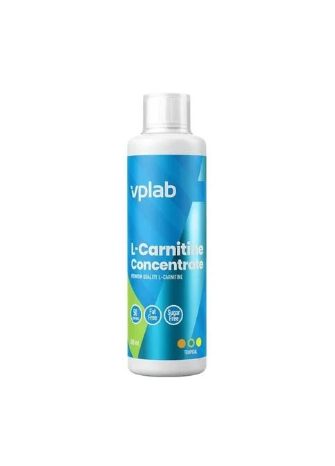 Рідкий карнітин "L-Carnitine" 1200 мг, тропічні фрукти, 500 мл VPLab Nutrition (380043017)