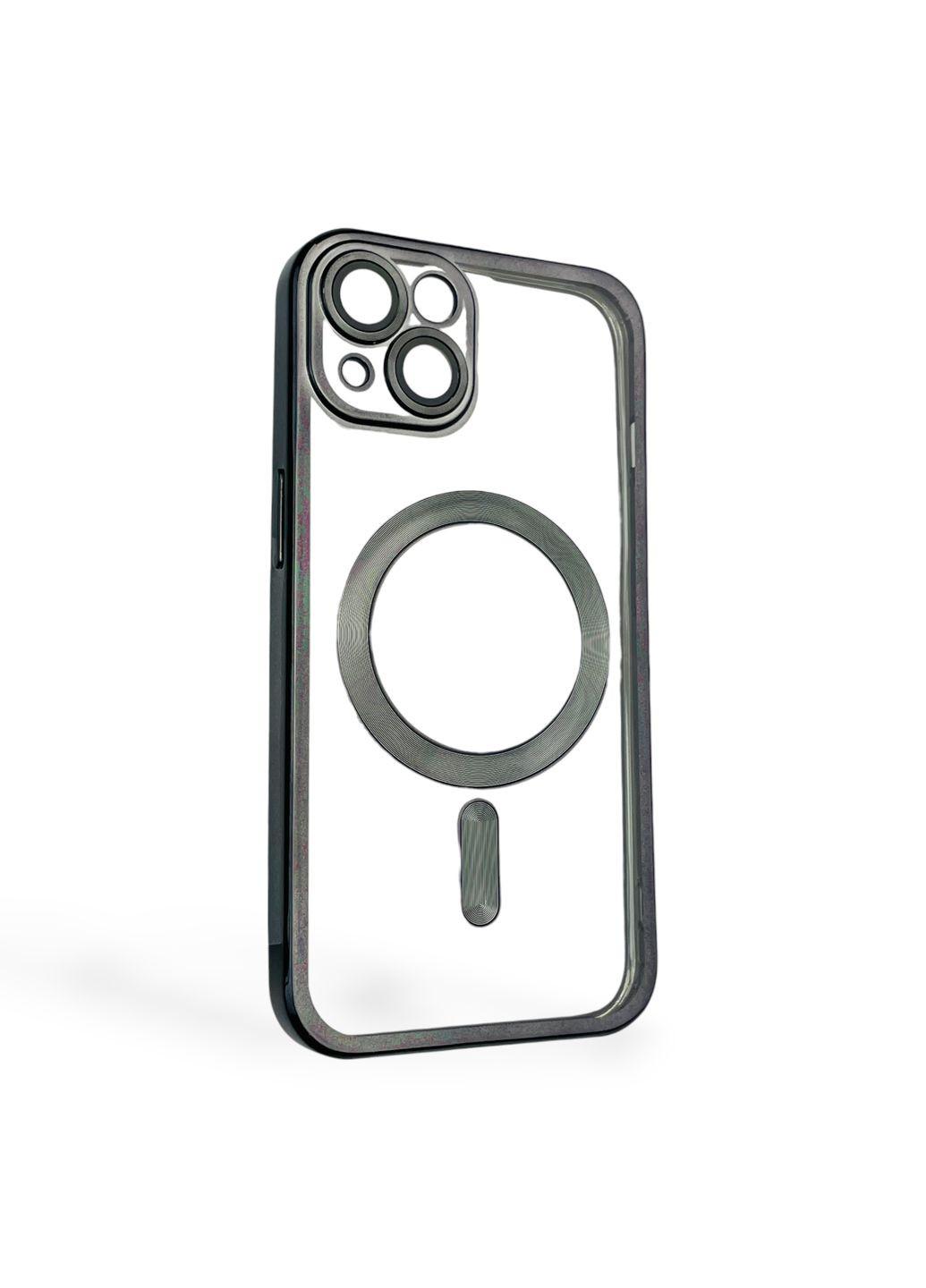 Чохол для iPhone 13 з лінзами на камері з MagSafe на айфон 13 чорний Apple (366386620)