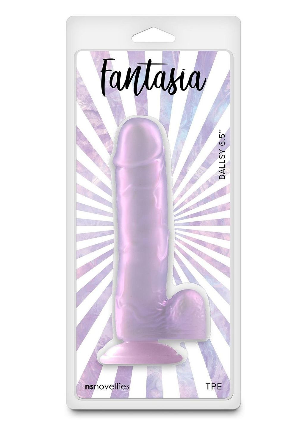 Фалоимитатор на присоске Fantasia Ballsy, 18.2 см Ns Novelties (361669882)
