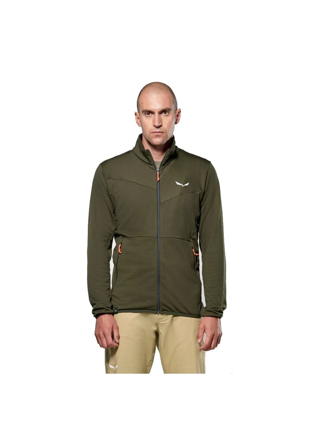 Зелена демісезонна куртка puez cammino pl mns Salewa