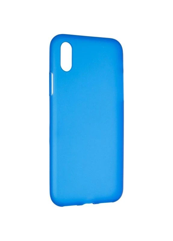Чохол Authentic Silicone Cover для iPhone X Blue Gelius (383908461)