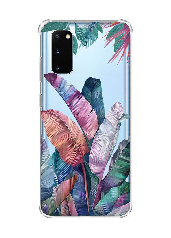 Чохол із потовщеними кутами на Samsung Galaxy S20 Plus:: Тропіки (принт 372) Creative (355402551)