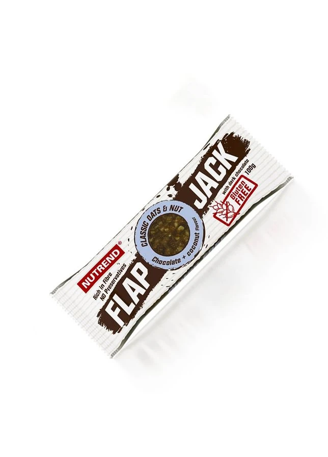 Батончик Flapjack Gluten Free, 100 грам Шоколад-кокос Nutrend (333973710)