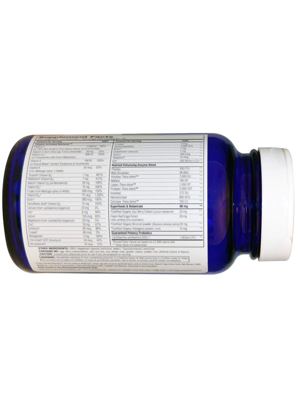 Ферменти і мультивітаміни для жінок, Enzyme Nutrition Multi-Vitamin,, 120 капсул Enzymedica (322284651)