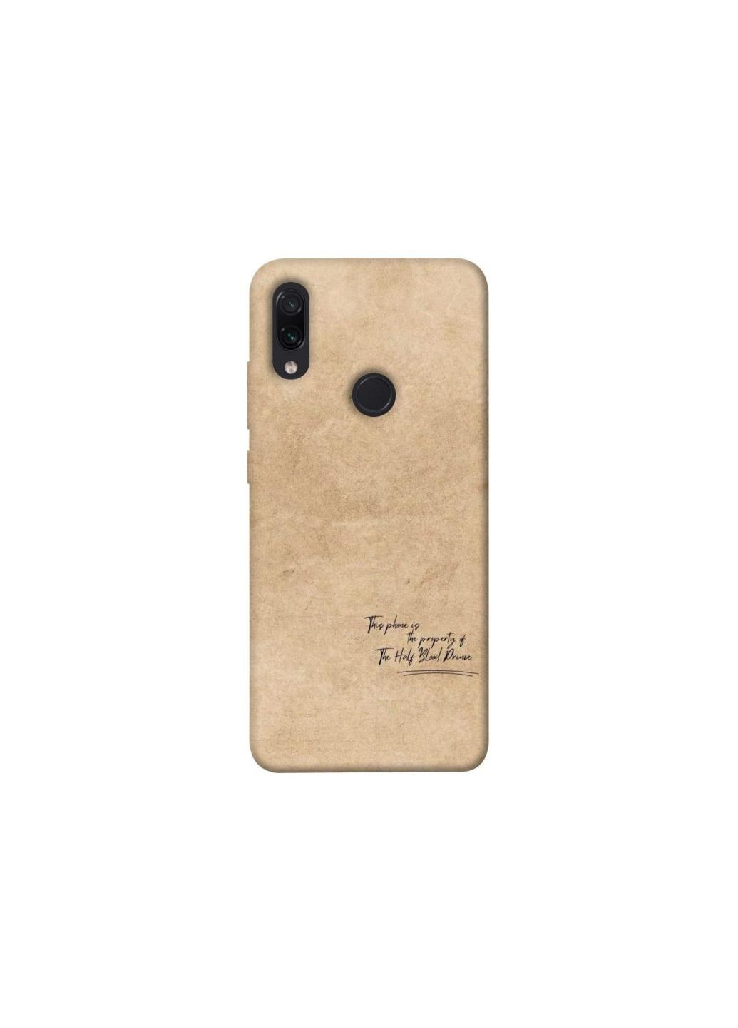 Чехол на Xiaomi Redmi Note 7 / Note 7 Pro / Note 7s Harry Potter Half-Blood Prince Frontalka (361994116)