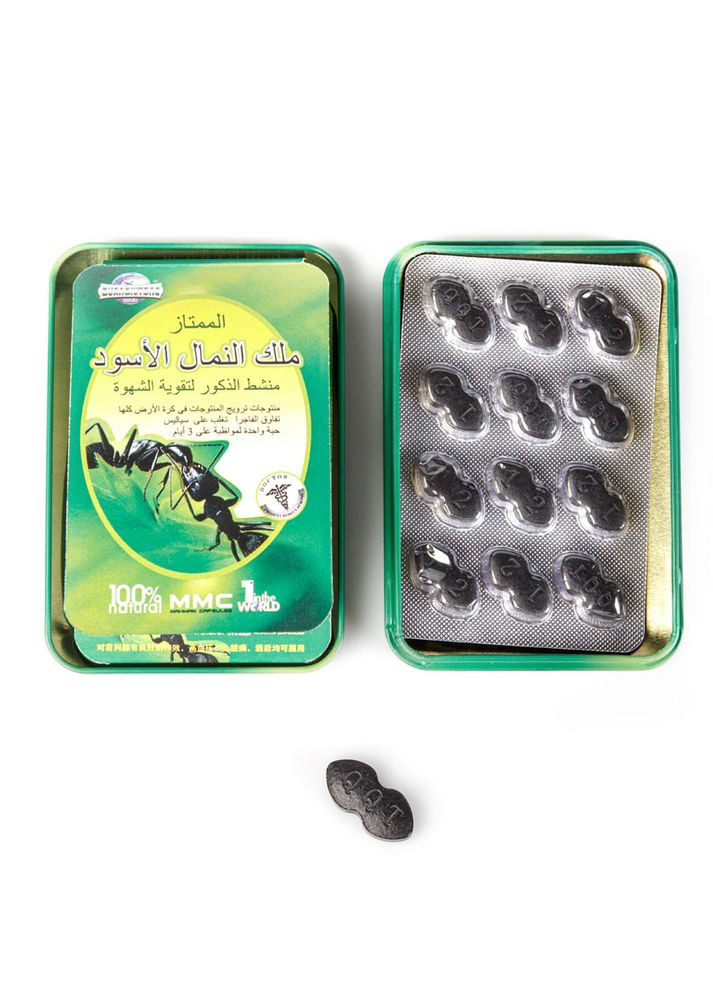 Таблетки для потенції Чорний мураха Ant King (ціна за упаковку, 12 таблеток) Loveshop (304426789)