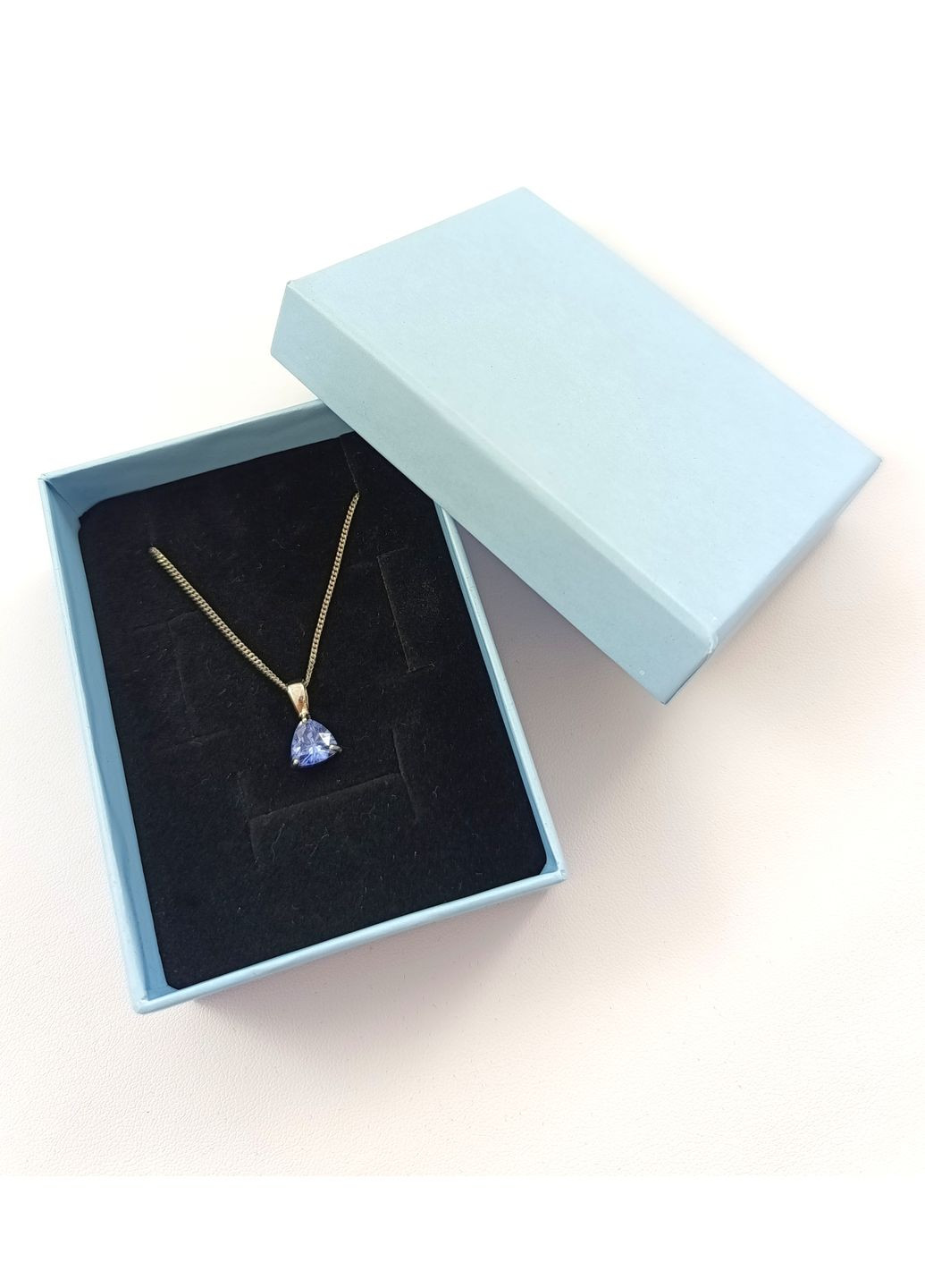 Cеребряное колье с танзанитом ПК1012/м-тз Shatlen Кольє (356180689)