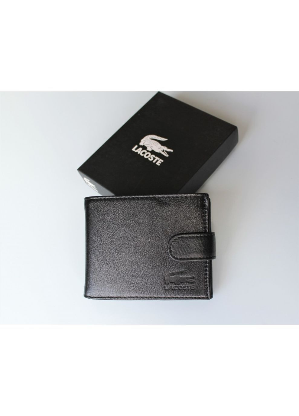 Мужской кожаный кошелек Black No Brand (369365170)