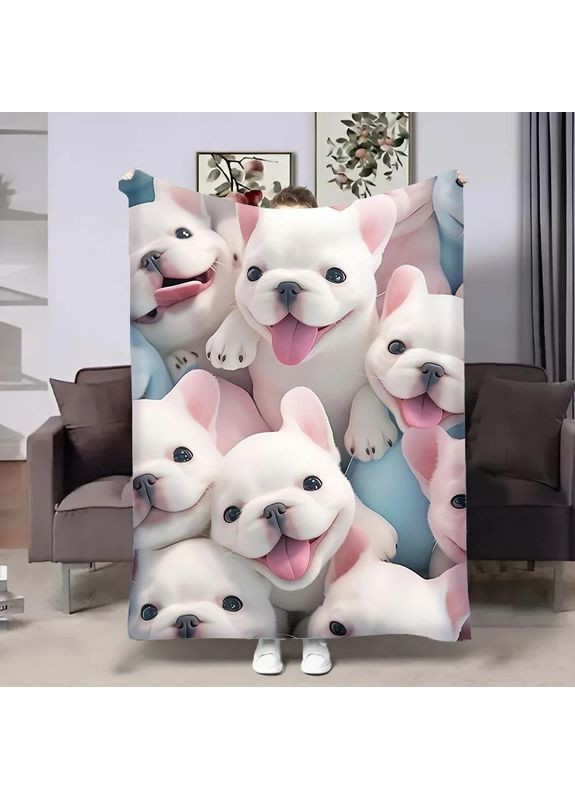 Плед 3D Щенки 28922 135х160 см FlexDress (368762731)