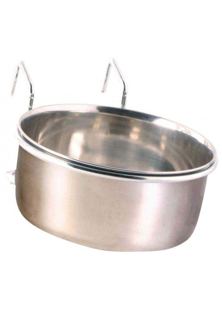 Миска для птахів підвісна з кріпленням металева 600 мл 12 см Trixie (355795005)