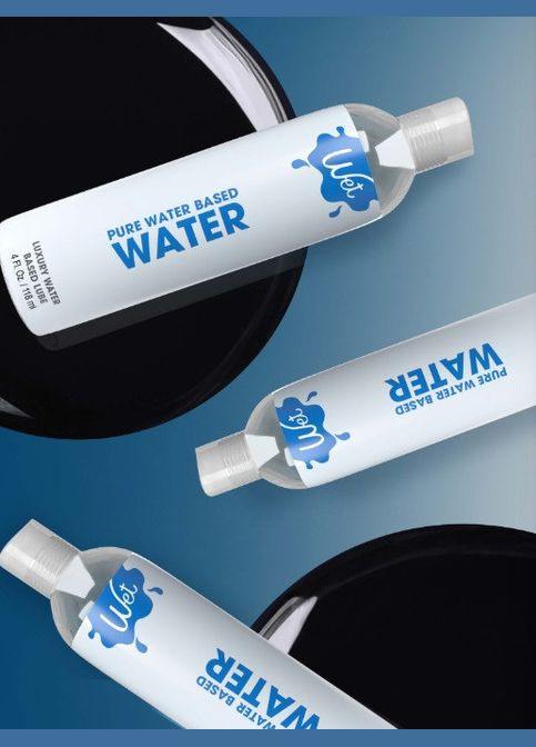 Лубрикант на водной основе Water-Based, 118 мл Wet (303904281)
