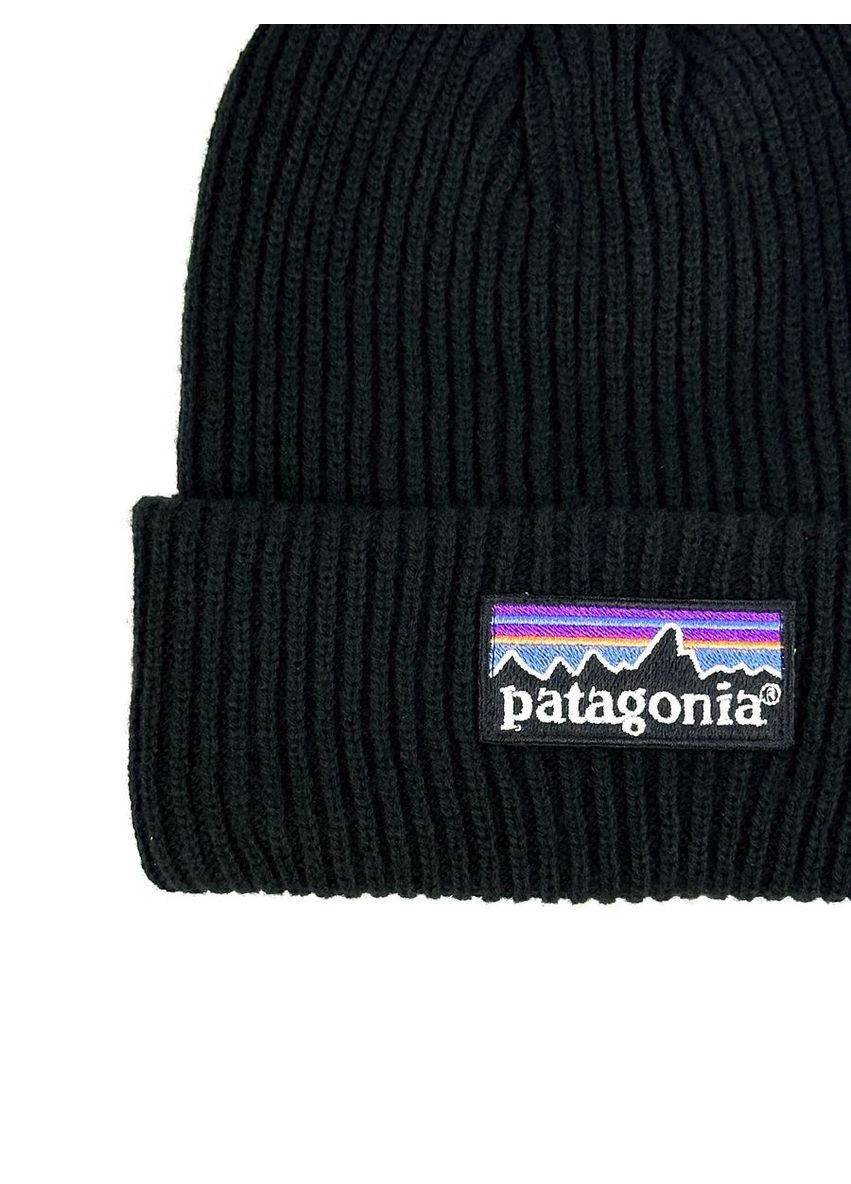 Шапка чоловіча чорного кольору Patagonia патагонія патагонія No Brand (303207335)