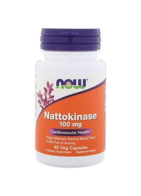Nattokinase 100 mg 60 Veg Caps NOW-03140 Now Foods (362418776)