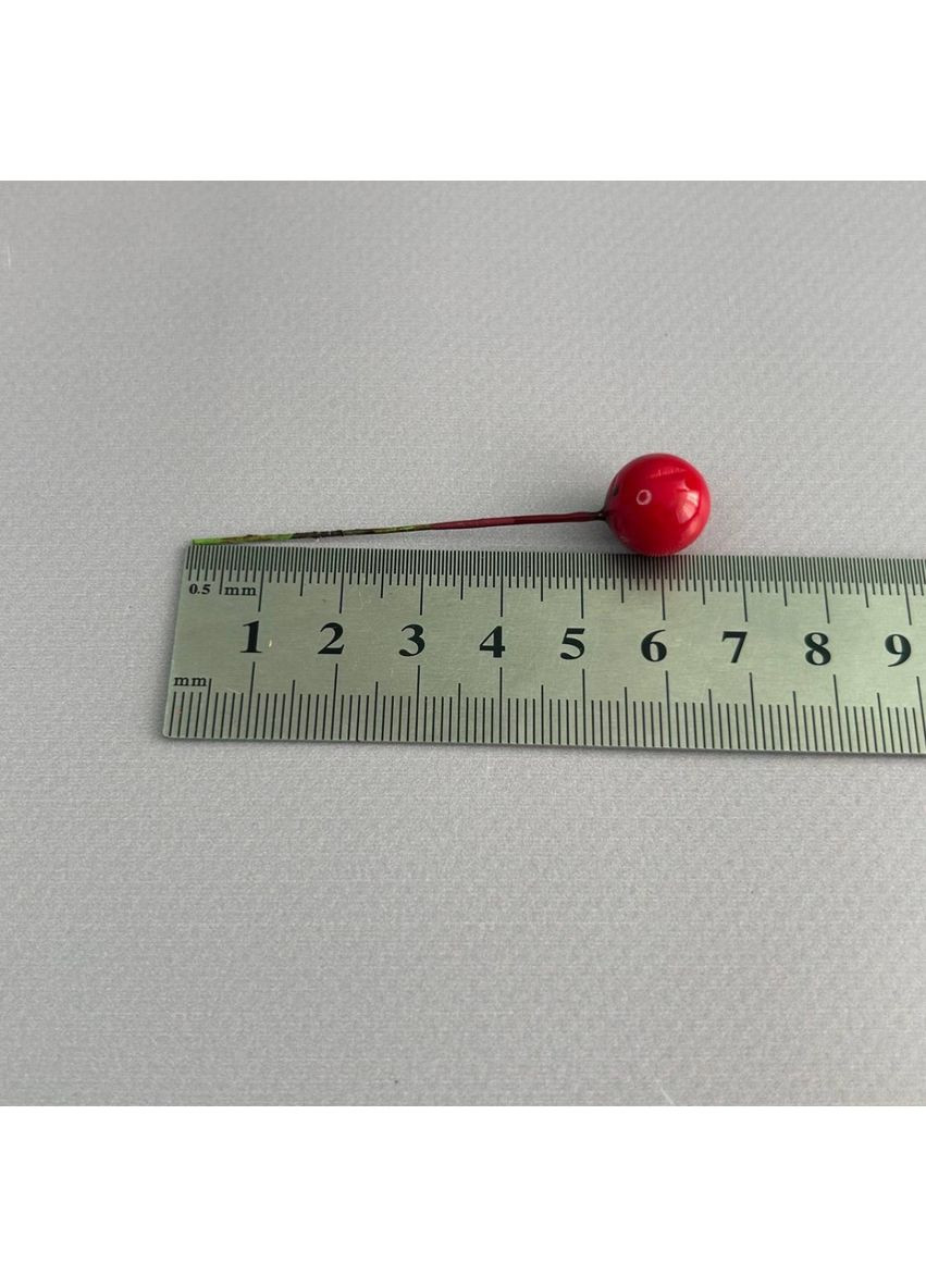 Калина лаковая Ø12 мм, для декора - красный. No Brand (361161745)