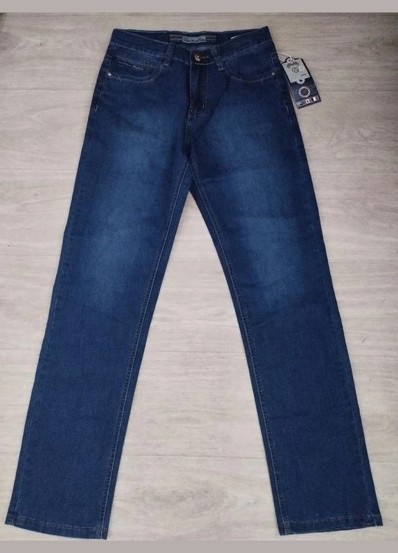 Синие демисезонные мужские джинсы No Brand