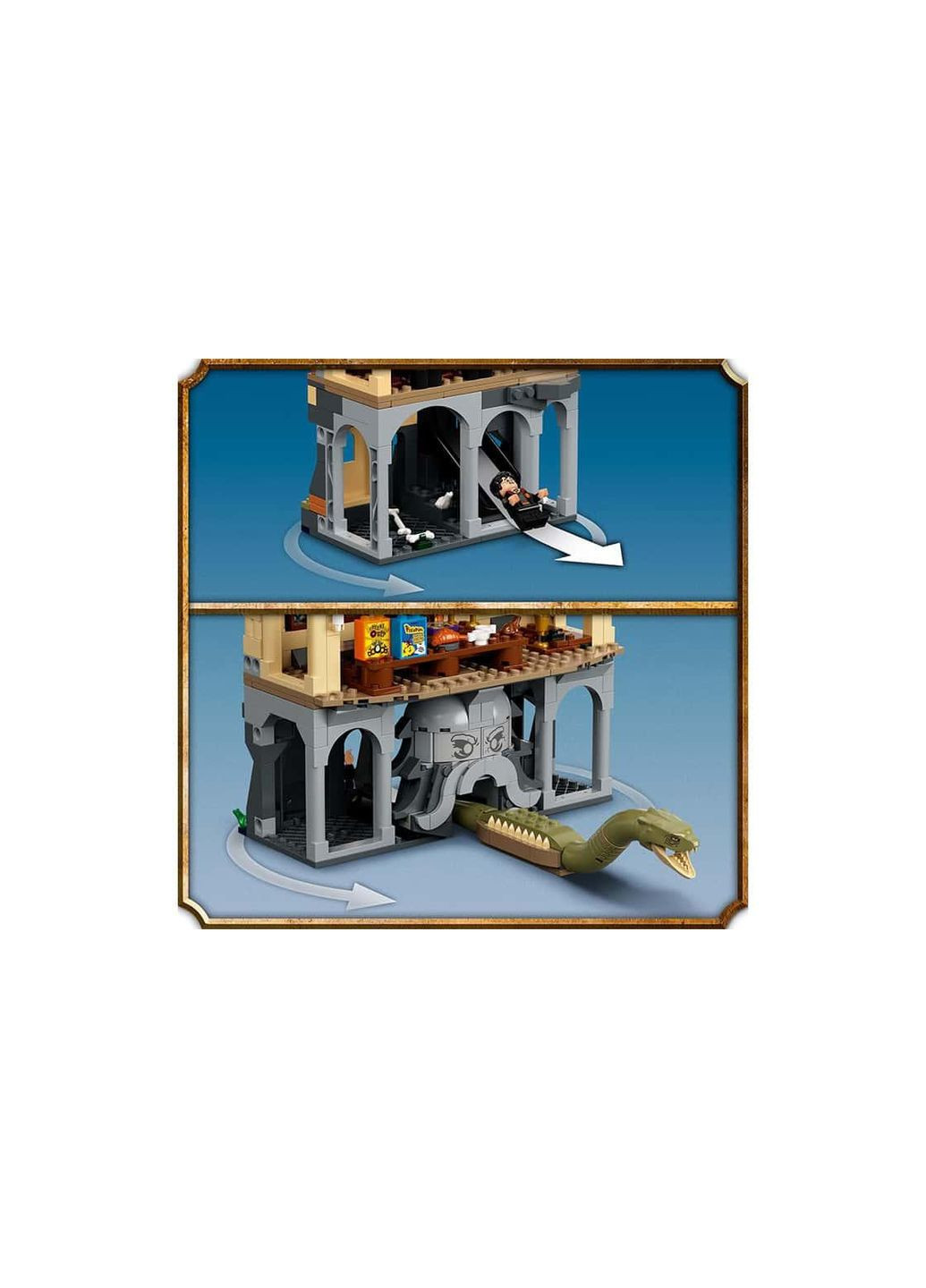 Harry Potter Хогвартс: Тайная комната 1176 деталей (76389) Lego (304055129)