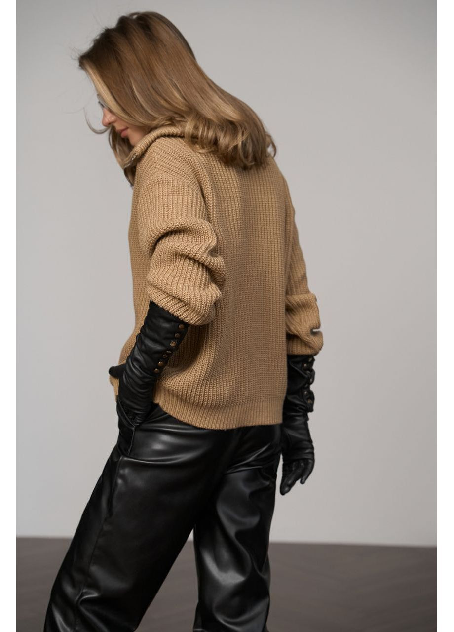 Світло-коричневий демісезонний светр джемпер джемпер Triko Bakh