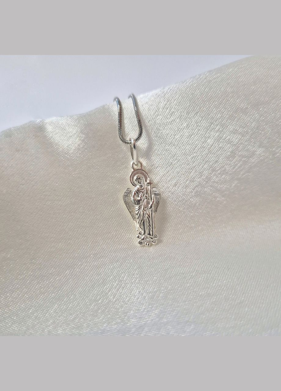 Серебряная ладанка подвеска кулон Архангел серебро 925 пробы 3061б 2.20г No Brand (327098576)