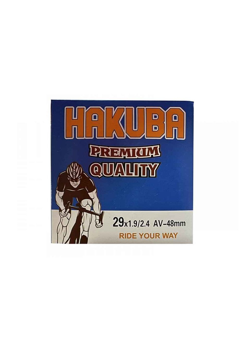 Камера для велосипеда антипрокольная с жидкостью d-29 х AV 48mm Hakuba (369145233)