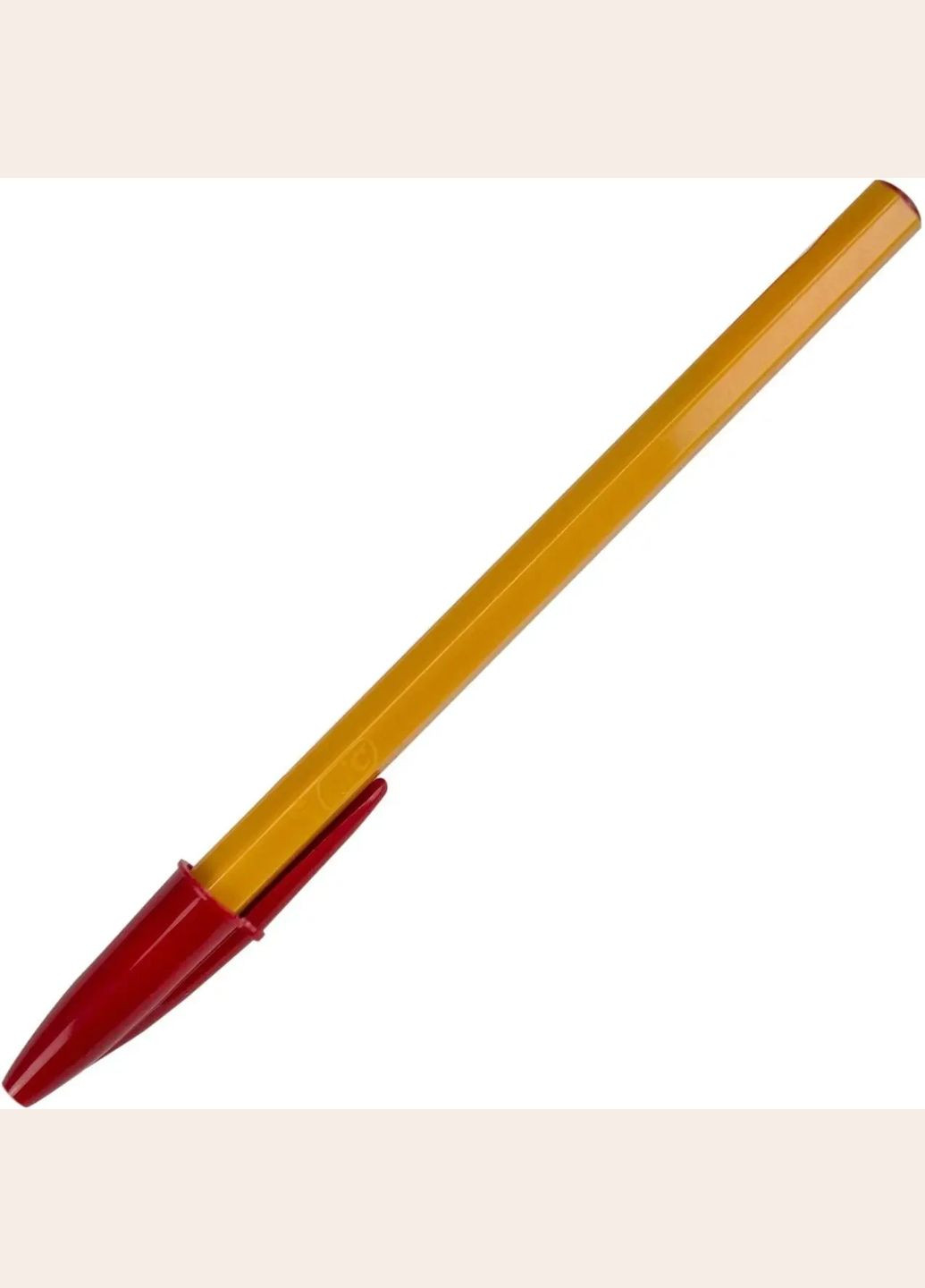 Ручка пулька. №1199110112/1120/8099241 Оранж 1мм красная(20)(100) Bic (322500307)