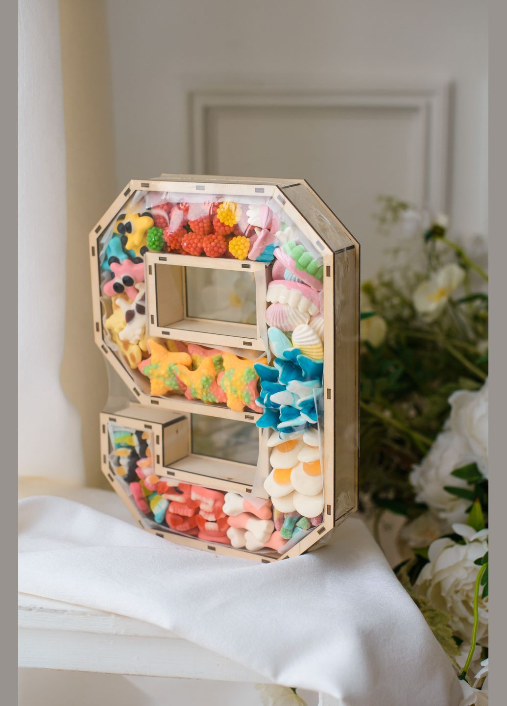 Подарочный желейный набор "Цифра 9 VIP" Trolli (301590933)