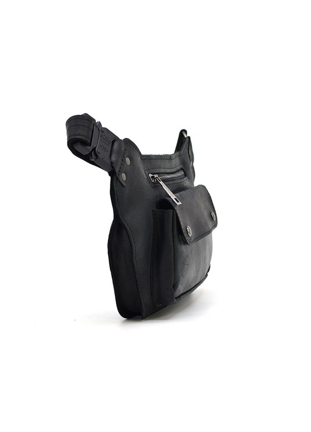 Мужская кожаная сумка на пояс 14х29х7 см TARWA (315870218)