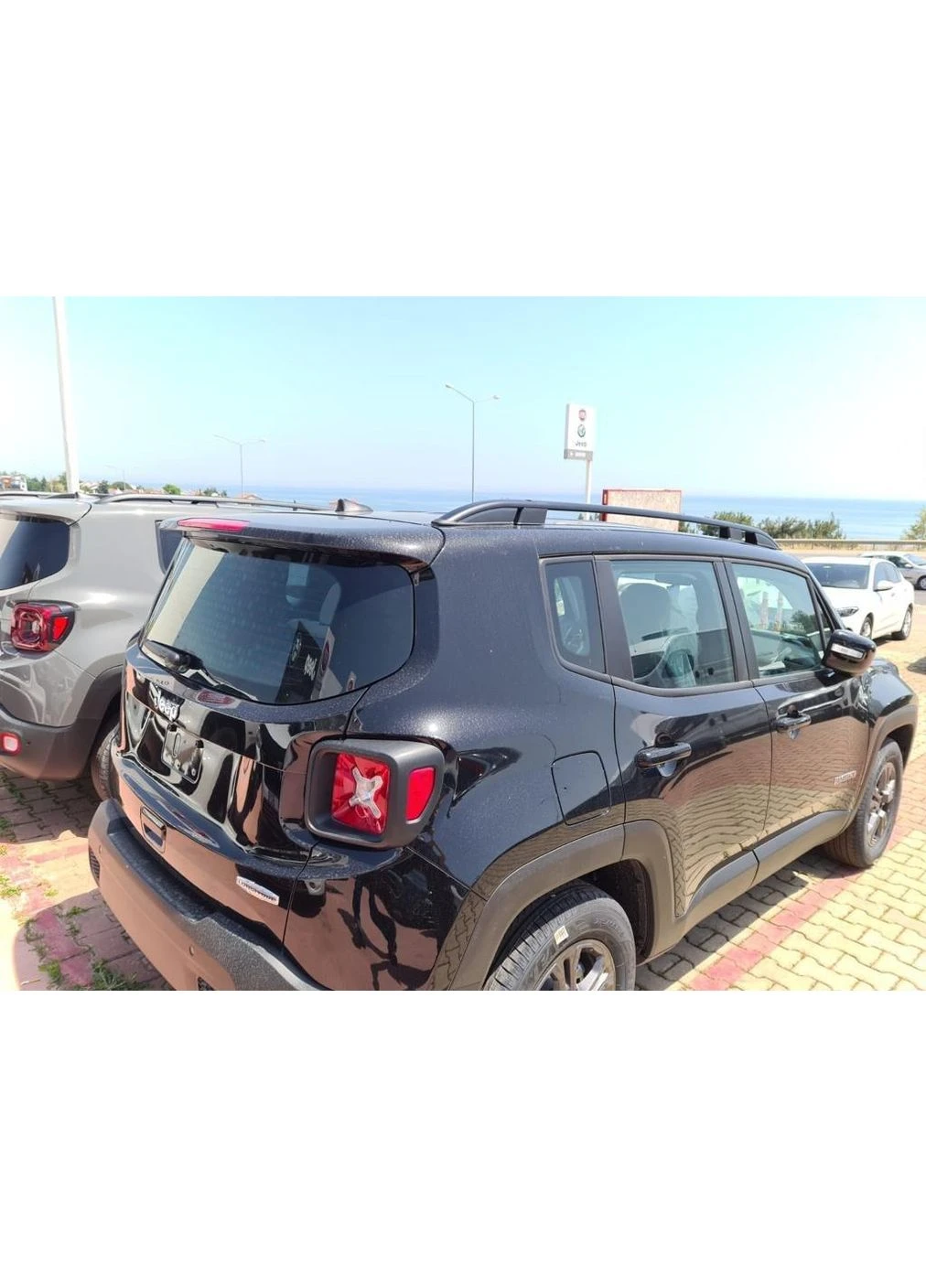 Рейлінги Skyport (чорний мат) для Jeep Renegade 2014- рр Erkul (389422758)