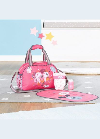 Сумка для куклы ЗАБОТА О МАЛЫШЕ S2 (с аксессуарами) BABY born (315153777)