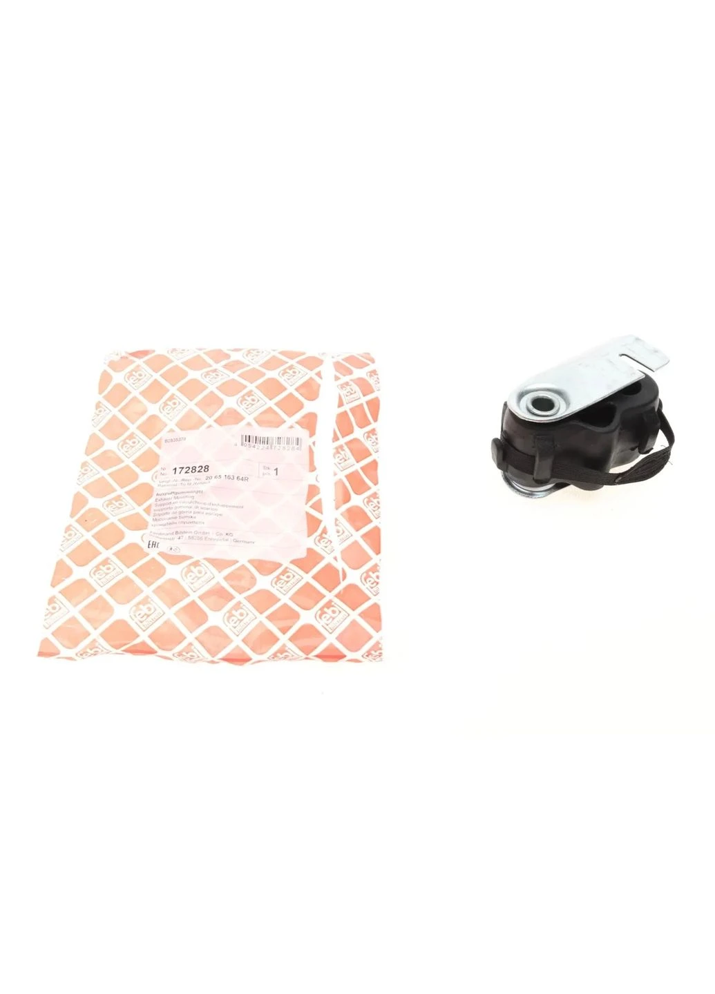 Крепление глушителя 172828 Febi Bilstein (388994235)