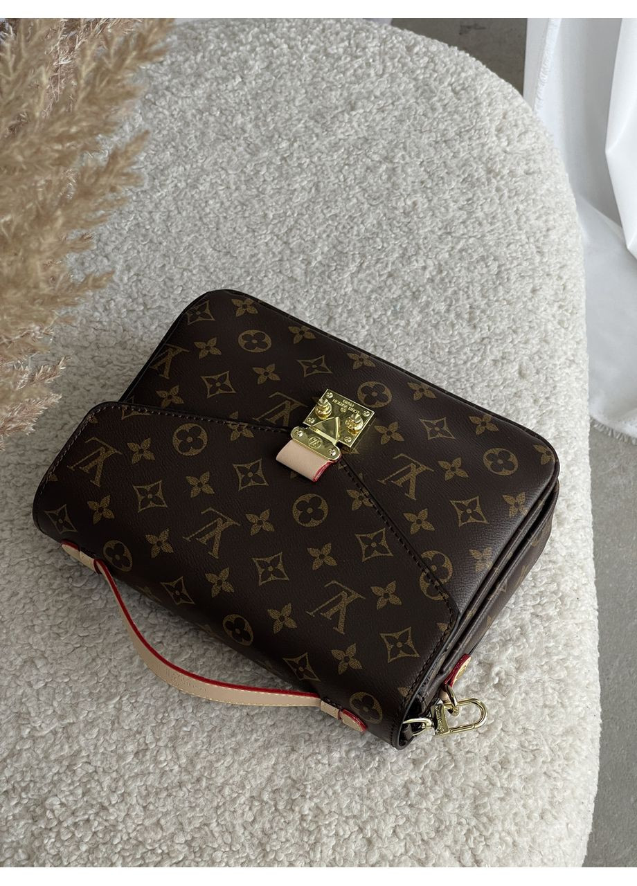 Сумка метис коричневий + світло-бежевийPochette Metis No Brand (369935254)