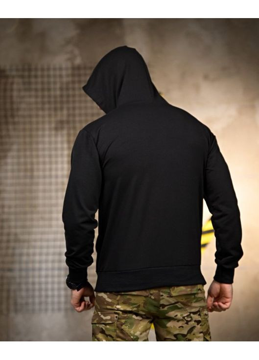 Армейское мужское худи Донбас черное Freedom (359381095)