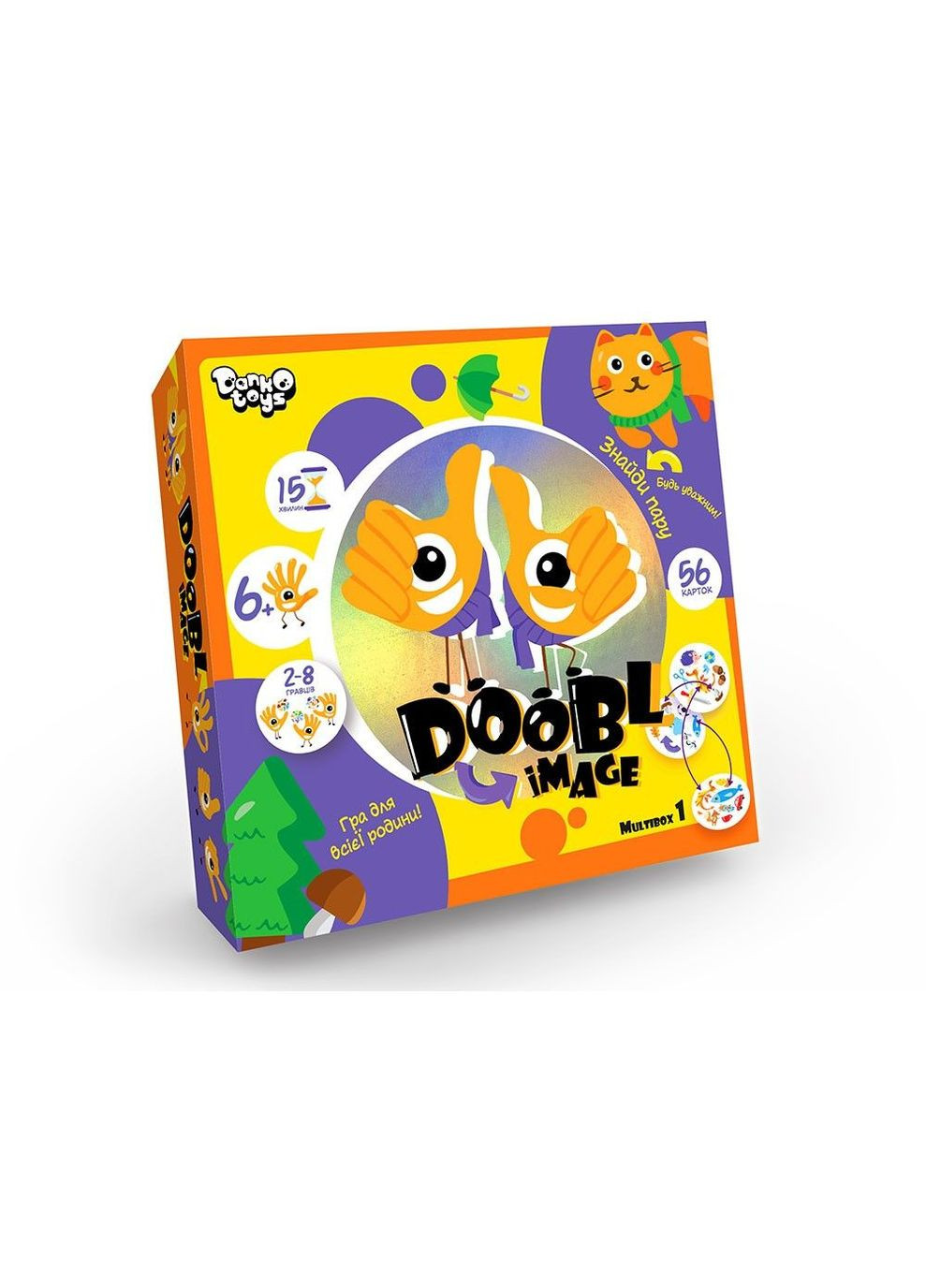 Настільна гра "Doobl image: Multibox 1" укр Dankotoys (294727797)
