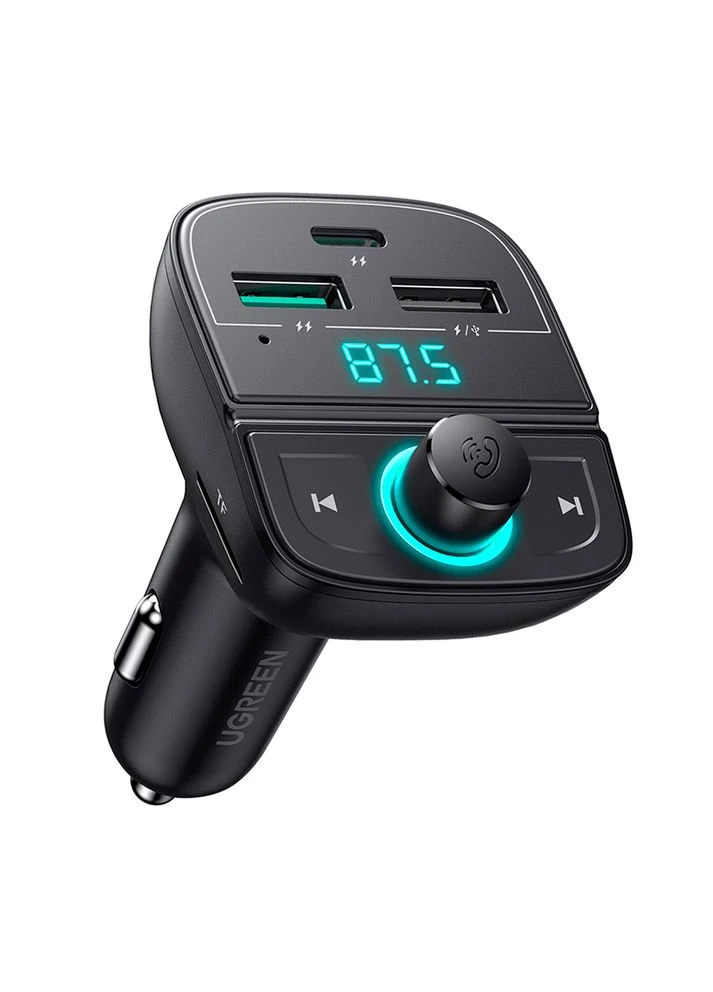 Автомобильное зарядное устройство с FM-модулятором CD229 FM&Bluetooth Transmitter&Car Charger + TF Slot Ugreen (394523416)